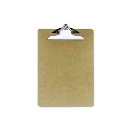 OFFICEMATE INTERNATIONAL Officemate¬Æ Hardboard Clipboard, 9" x 12-1/2", Brown 83100